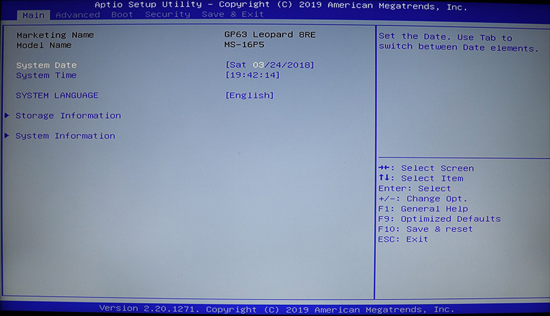 boot os entry 1