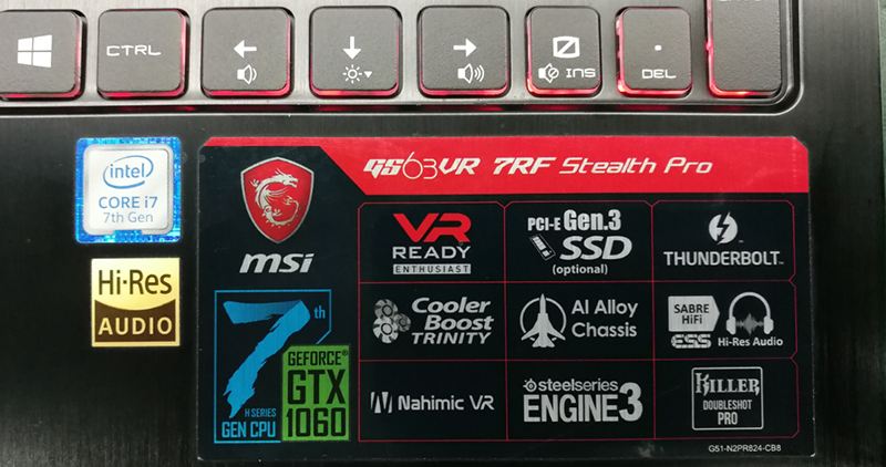 msi shortcut keys