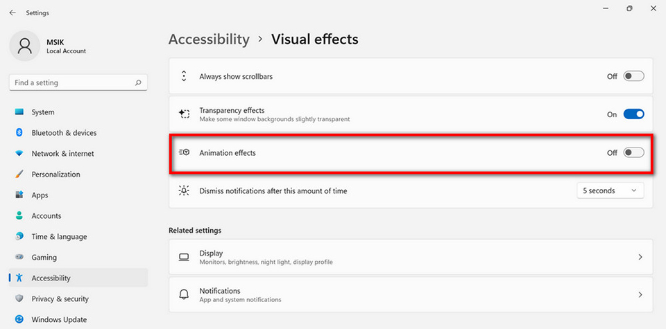 Disabling Windows 11