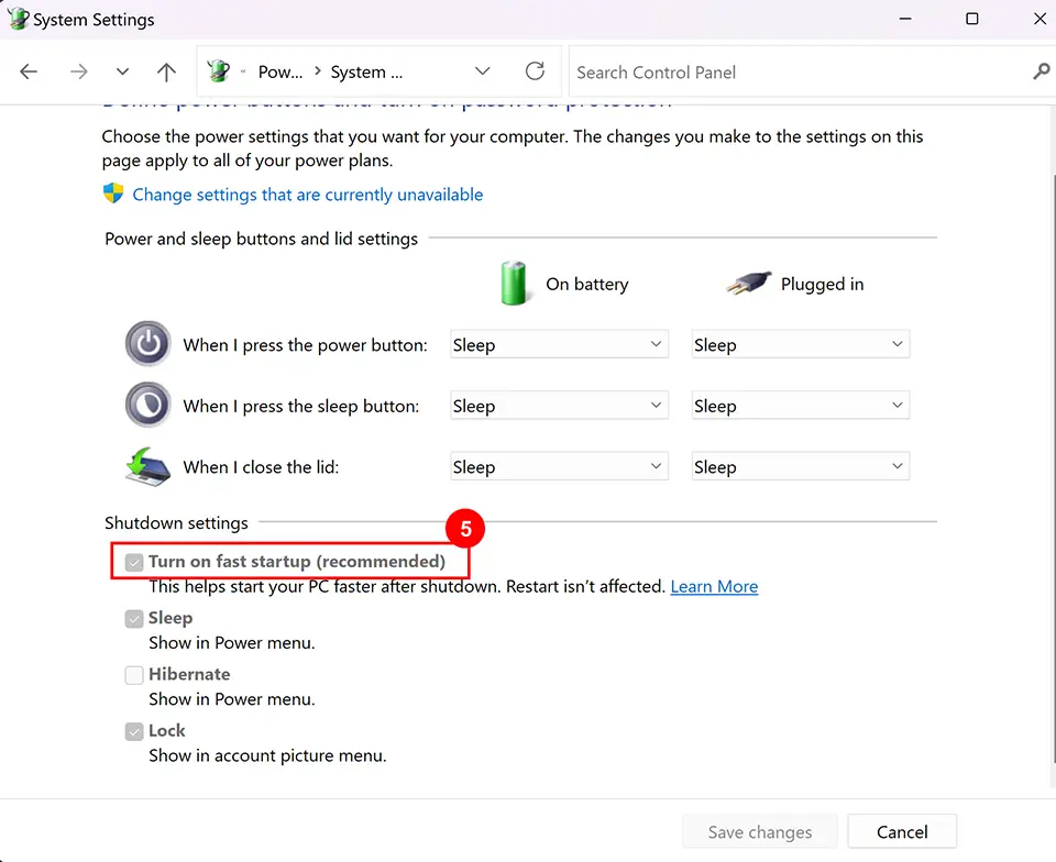 BIOS Settings