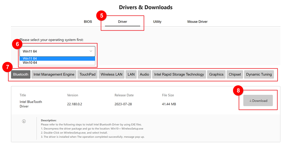 driver mtxt