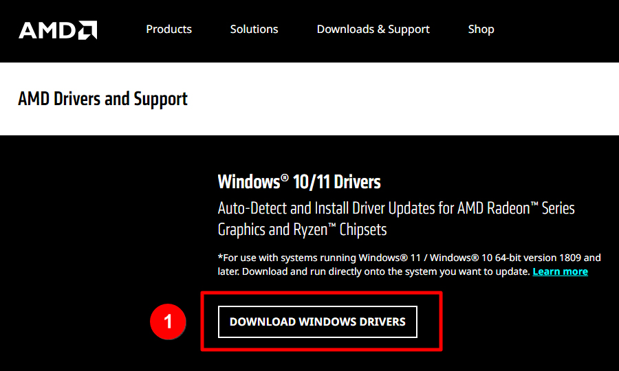 Amd graphics card download store for windows 10 64 bit