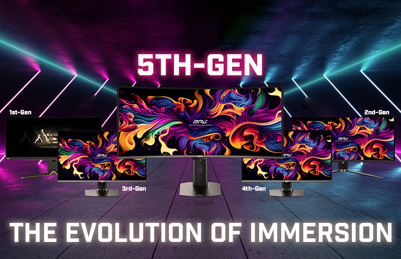 The Evolution of Immersion: Decoding the 5th-Gen QD-OLED Revolution with MSI