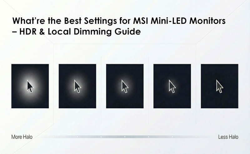 What’re the Best Settings for MSI Mini-LED Monitors – HDR & Local Dimming Guide
