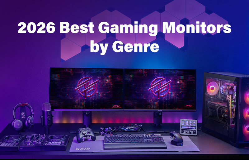 How to Choose the Best Gaming Monitors by Genre: A Complete 2026 Guide