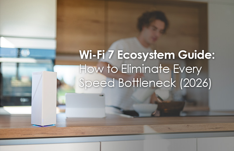 Wi-Fi 7 Ecosystem Guide: How to Eliminate Every Speed Bottleneck (2026)