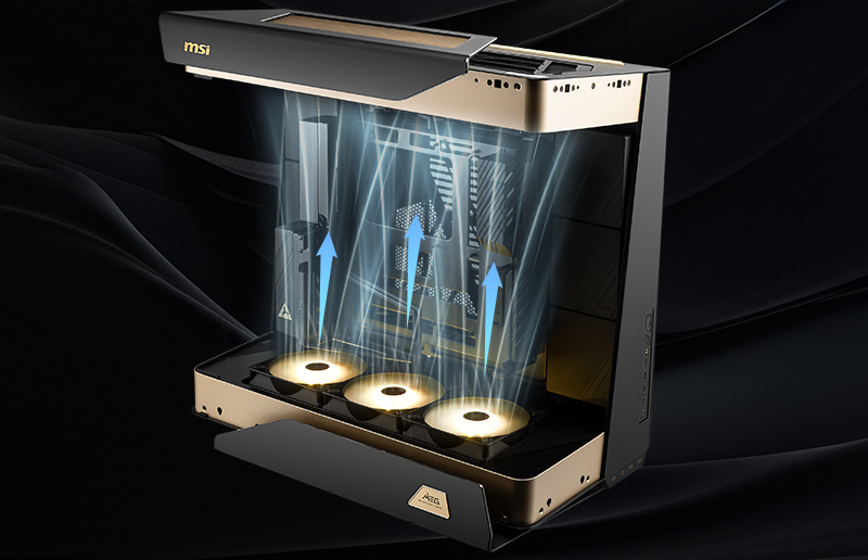 MEG MAESTRO 900R Recommended Thermal Layouts