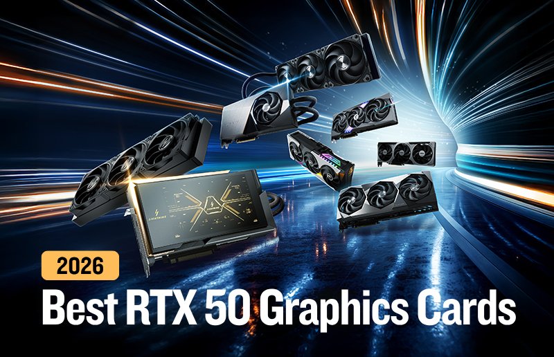 The Best GeForce RTX 50 Series Graphics Cards in 2026