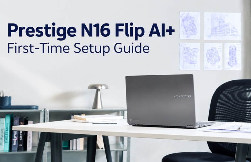 First-Time Setup Guide: Unlock the Full Performance of Your Prestige N16 Flip AI+