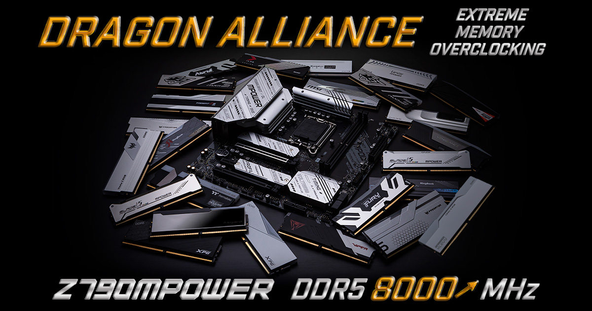 Dragon Alliance” Allow Effortlessly 8000+ Memory Frequencies with