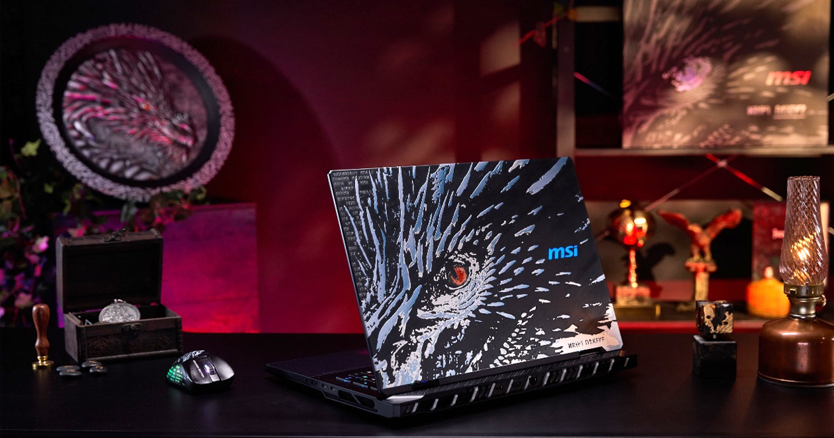 MSI Titan 18 HX Dragon Edition Norse Myth
