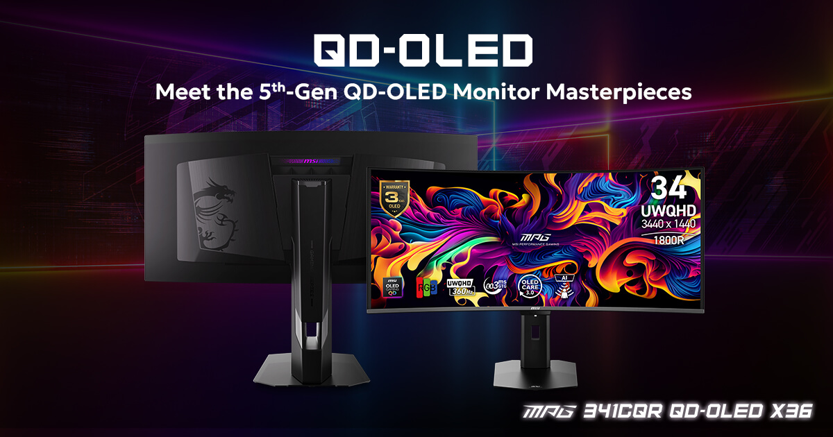 ※値下げしました MSI カーブディスプレイ 本体 CES 2026: Meet MSI's 5th-Gen QD-OLED Monitor Masterpieces