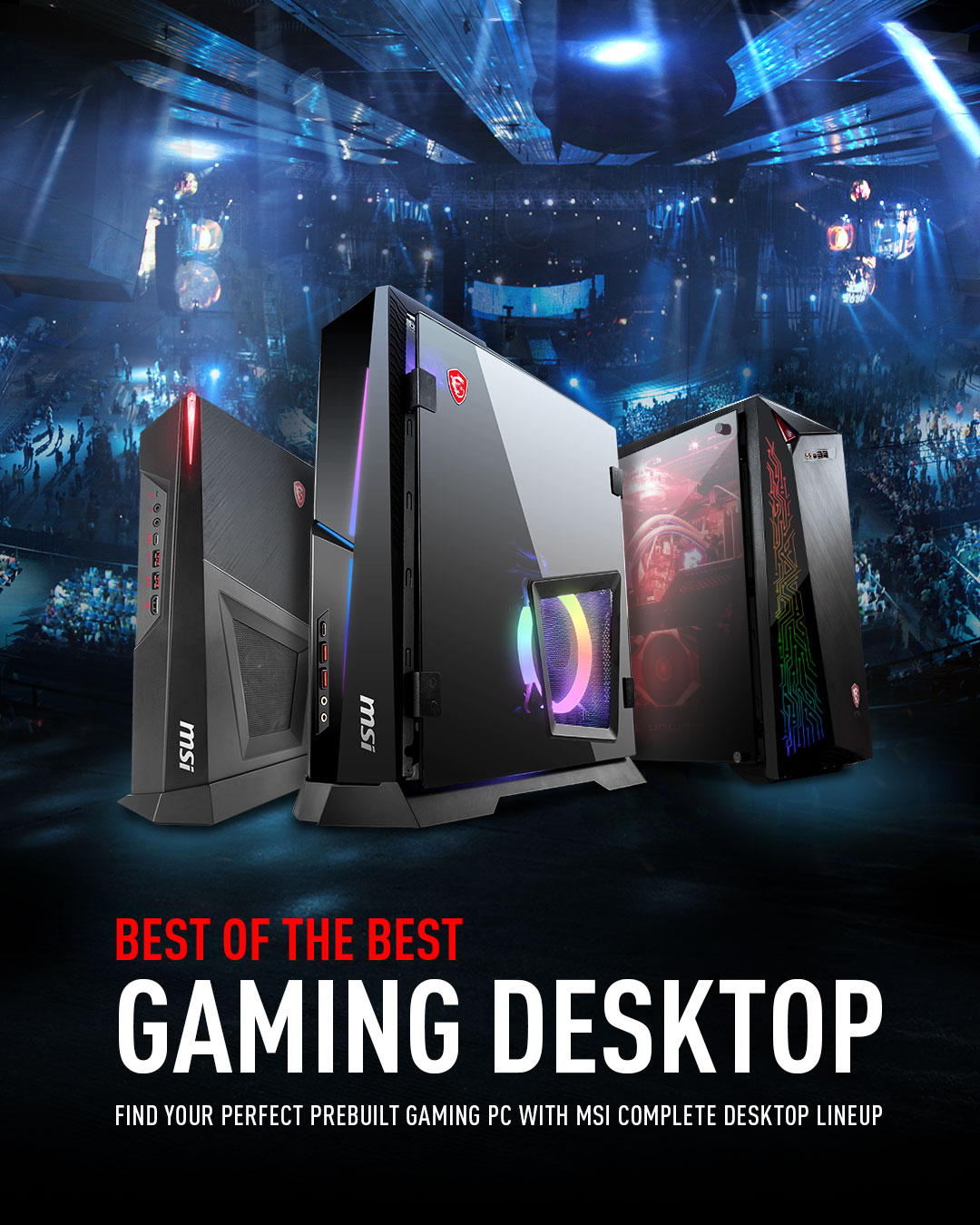 Desktop - The most versatile consumer pc | MSI USA