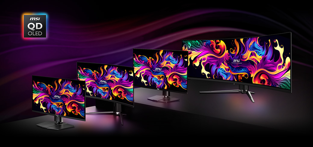 Cерія ігрових моніторів QD-OLED