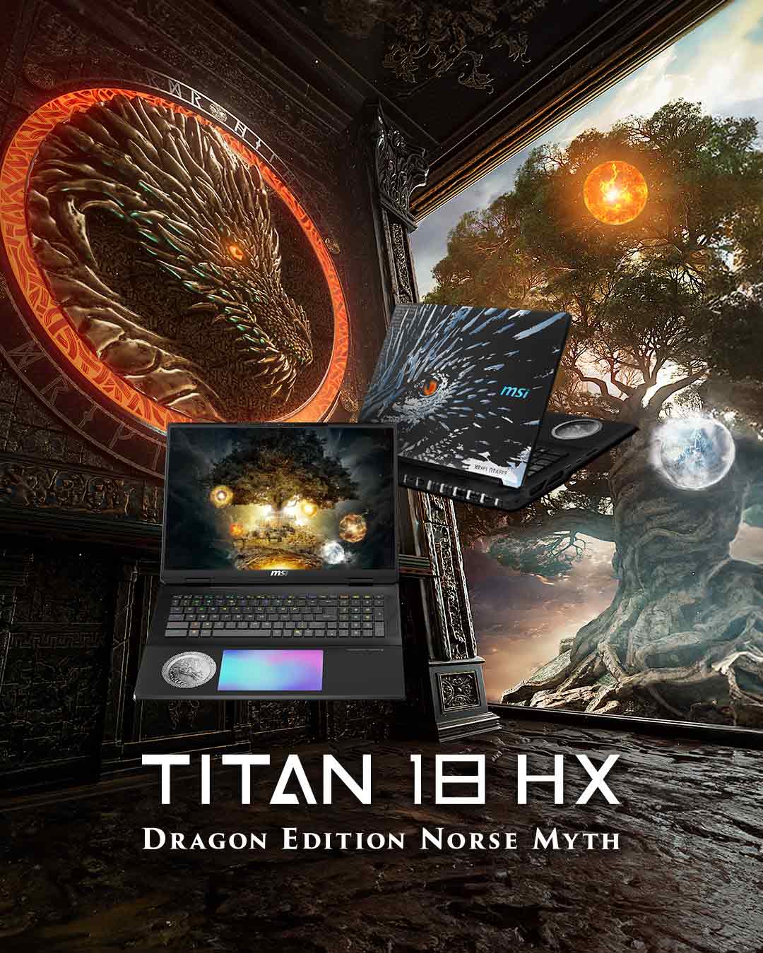 Titan 18 HX Dragon Edition Norse Myth