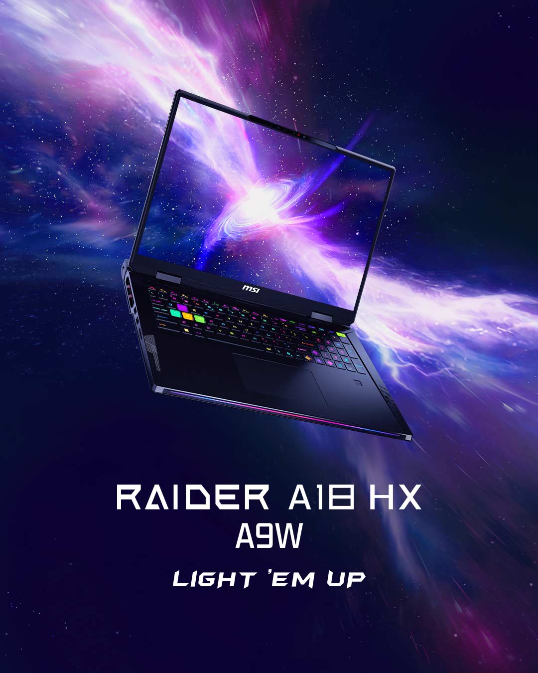 Raider A18 HX A9W – Light ‘em Up