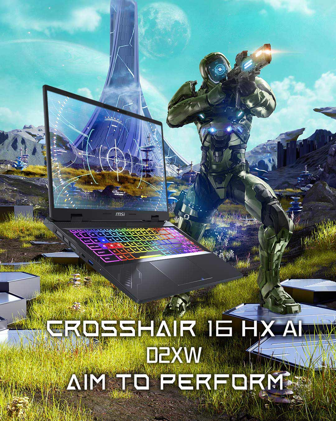 Crosshair 16 HX AI A2XW– AIM TO PERFORM