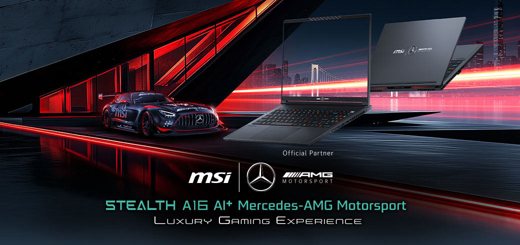 Stealth A16 AI+ Mercedes-AMG Motorsport; Copilot+ PC