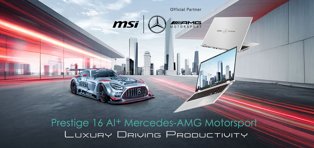 Prestige 16 AI+ Mercedes-AMG Motorsport; Copilot+ PC