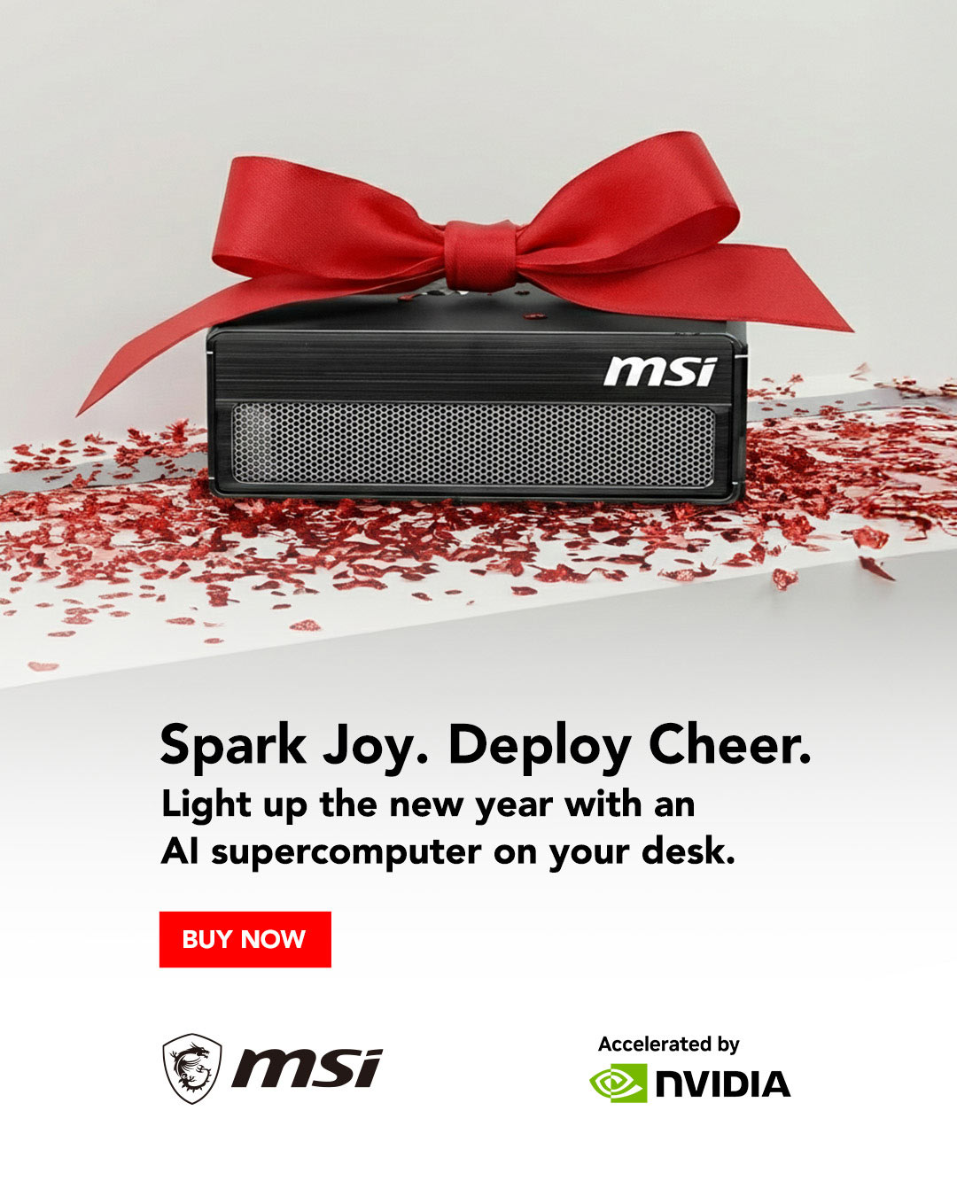 Spark Joy. Deploy Cheer.