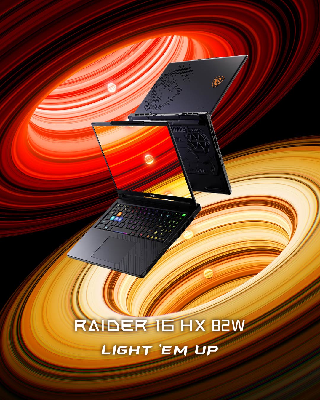 Raider 16 HX– Light’em up