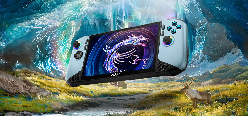 Claw 8 AI+ Glacier Blue Edition A2VMX; Copilot+ PC