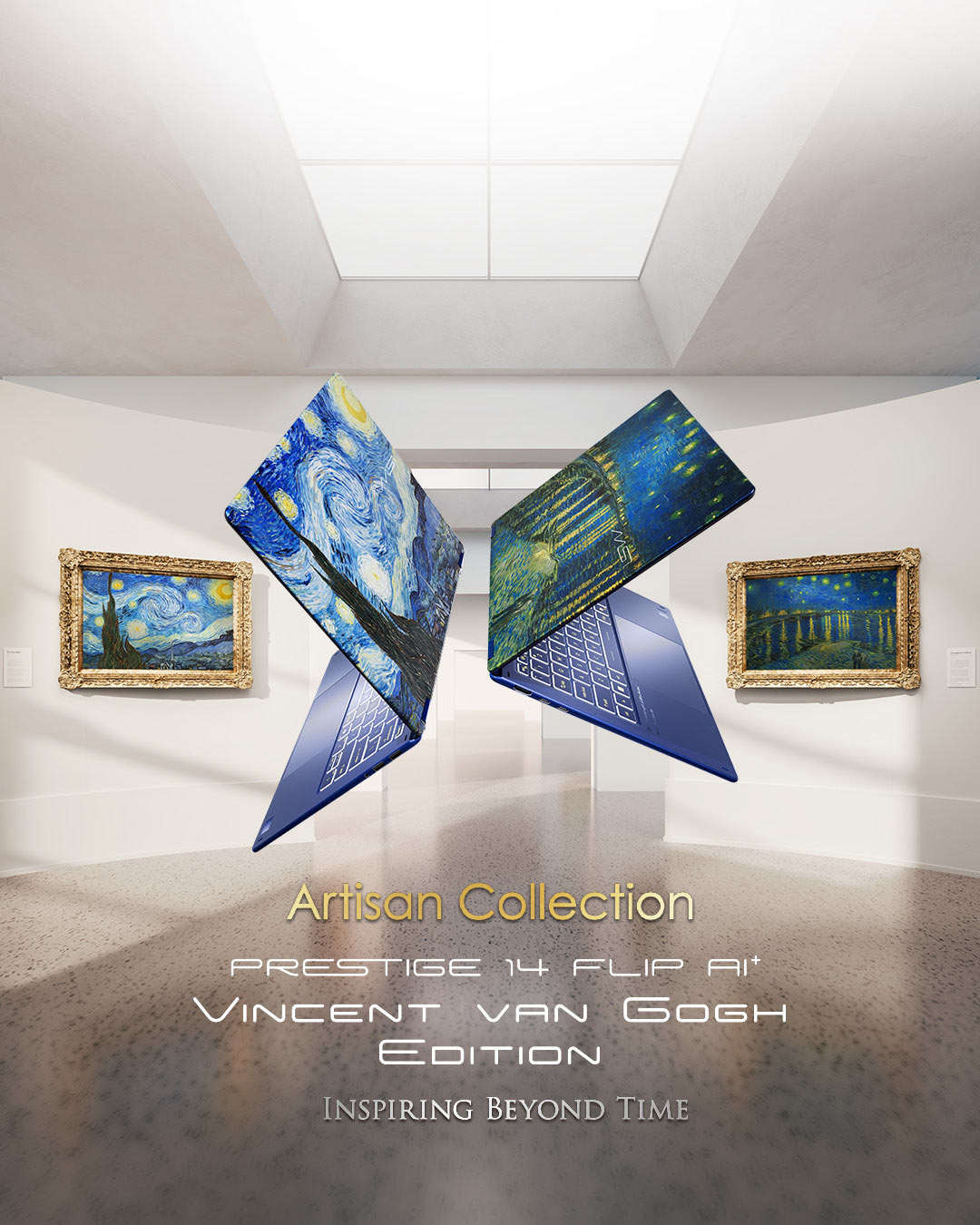 Prestige 14 Flip AI+ Vincent van Gogh Edition