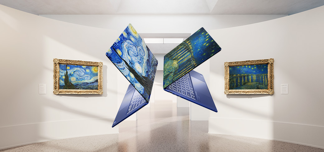 Prestige 14 Flip AI+ Vincent van Gogh Edition; Copilot+ PC