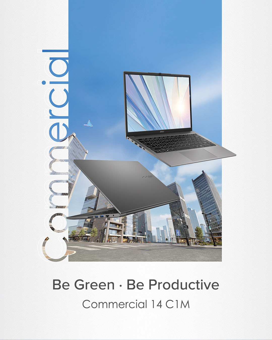 Commercial 14 C1M - Reliable Laptop for Research and Business