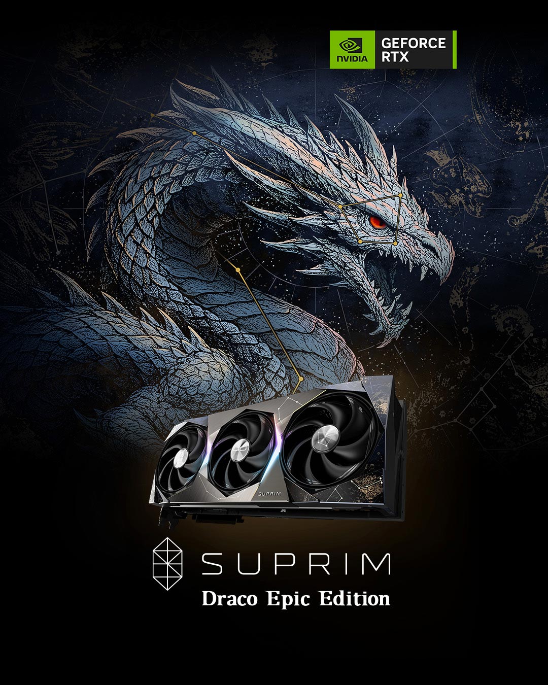 GeForce RTX 5080 16G SUPRIM DRACO EPIC EDITION