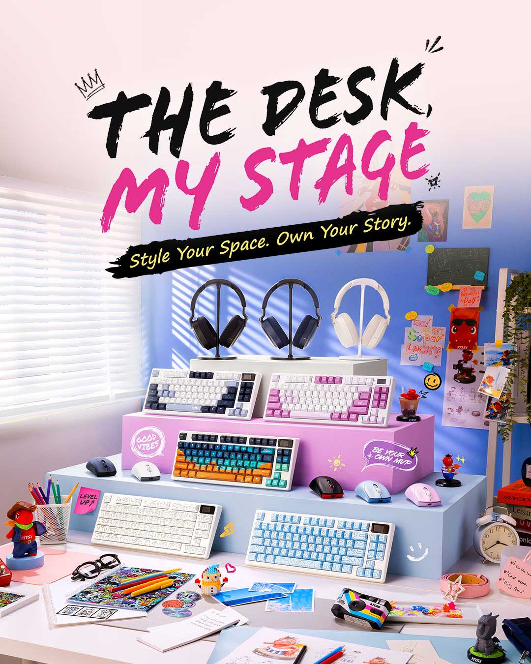 The Desk, My Stage