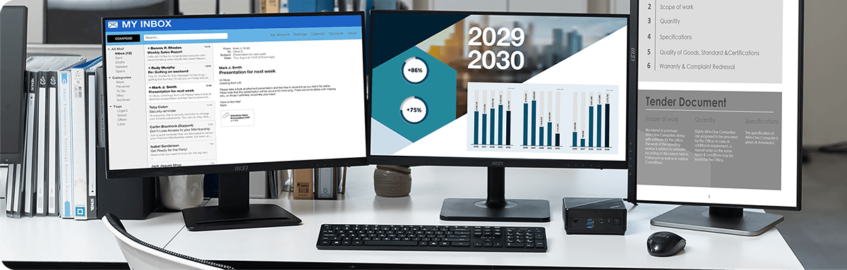 MSI Cubi 5 1M - Productivity