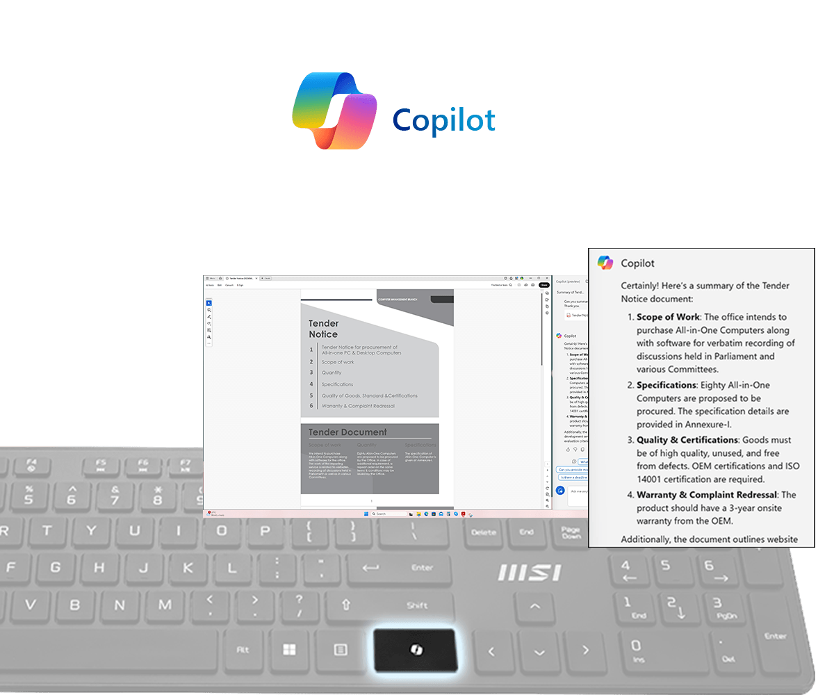 MSI with Microsoft Copilot