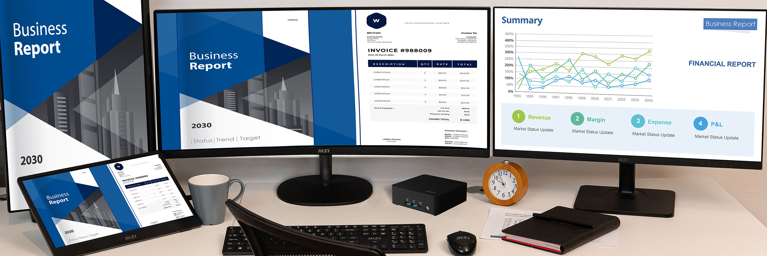 Quadruple Display Support