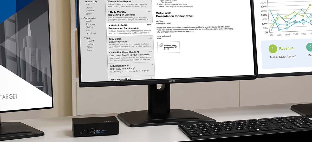 MSI Cubi 3mg- Productivity