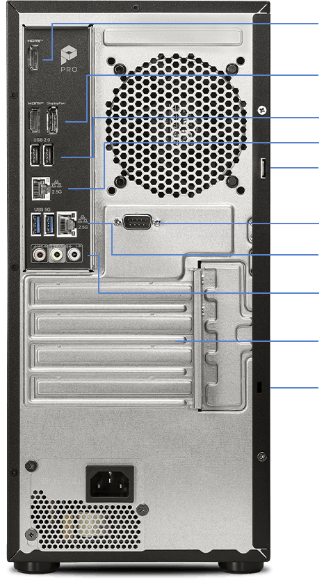 MSI PRO DP180 AI 8HG - IO
