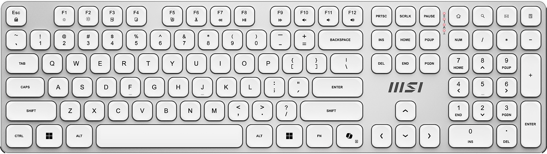 FORGE K210 WIRELESS COMBO WHITE - keyboard