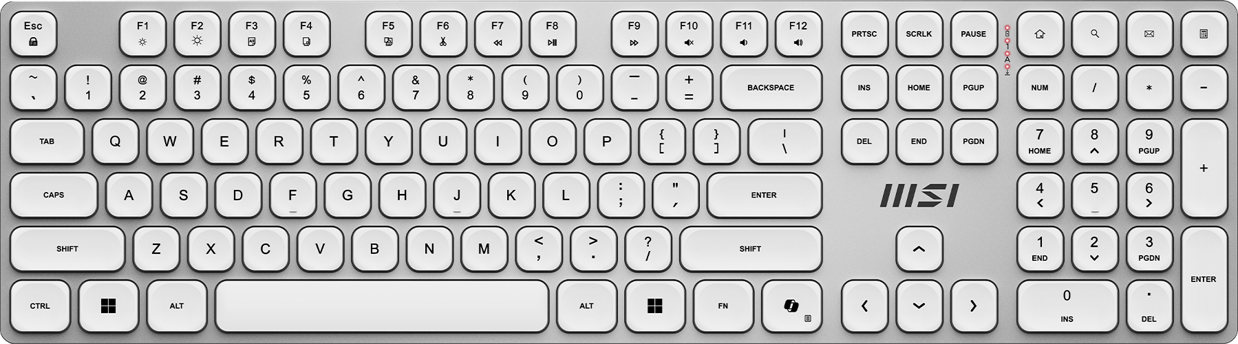 FORGE K210 WIRELESS COMBO WHITE - keyboard