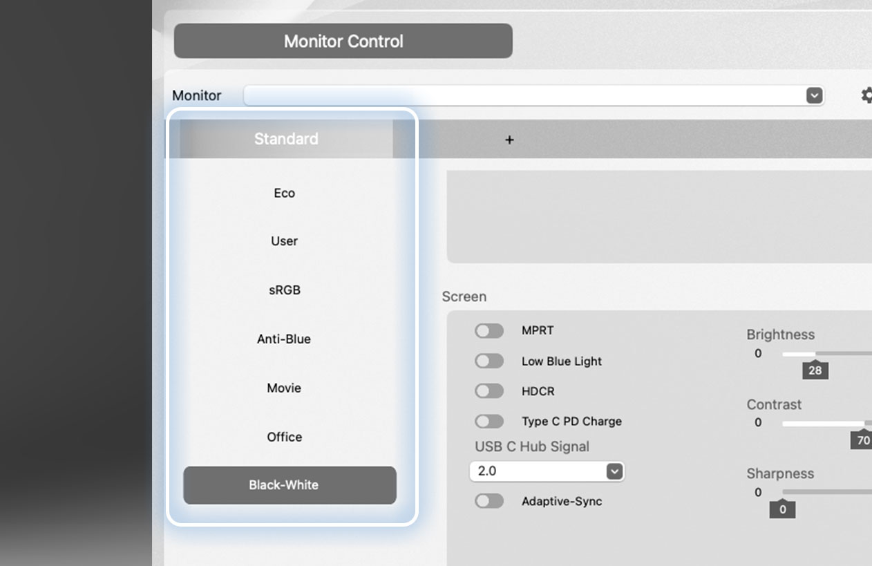 MSI M-Mate App swithc color