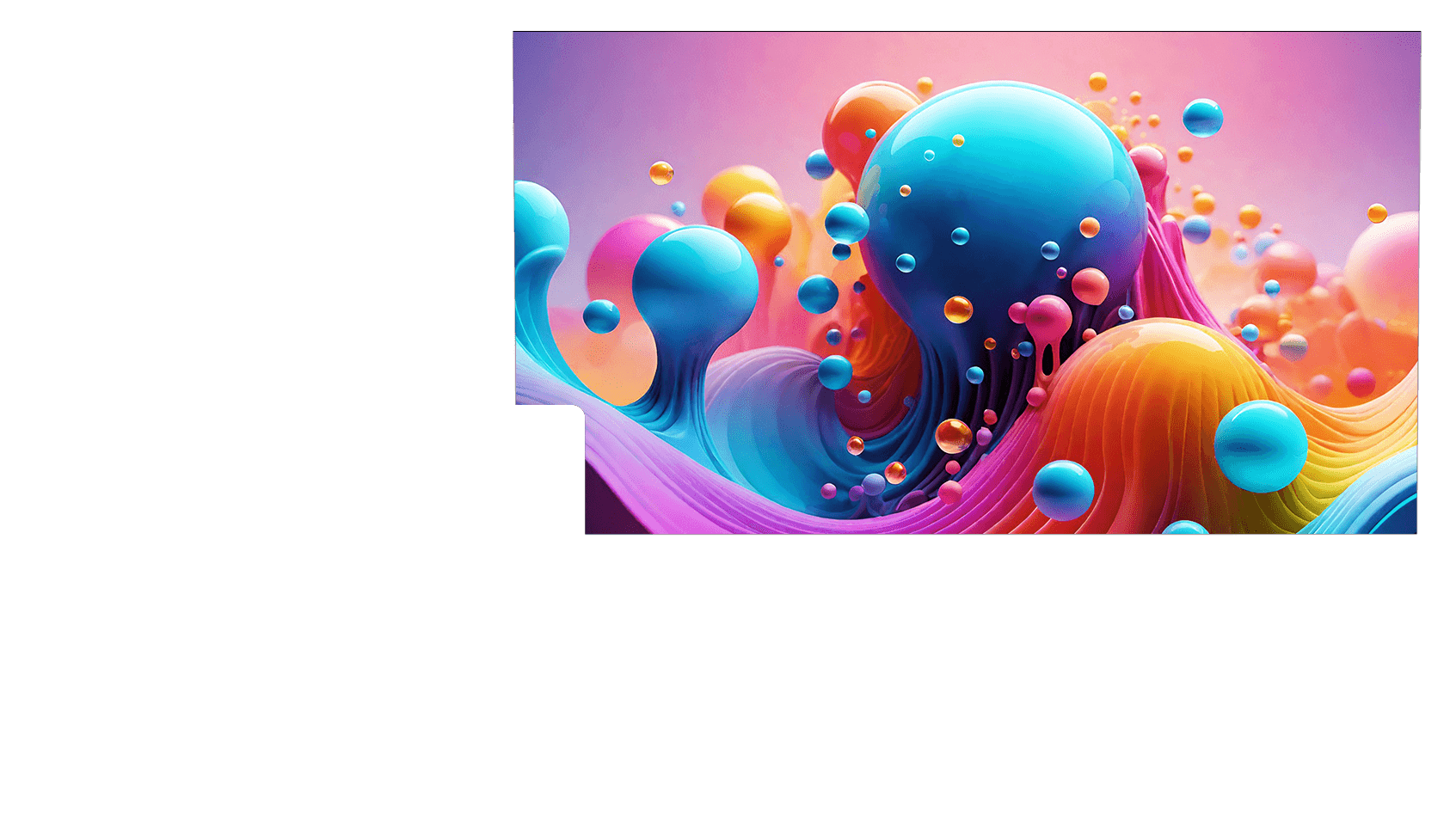 Monitor light color profile view