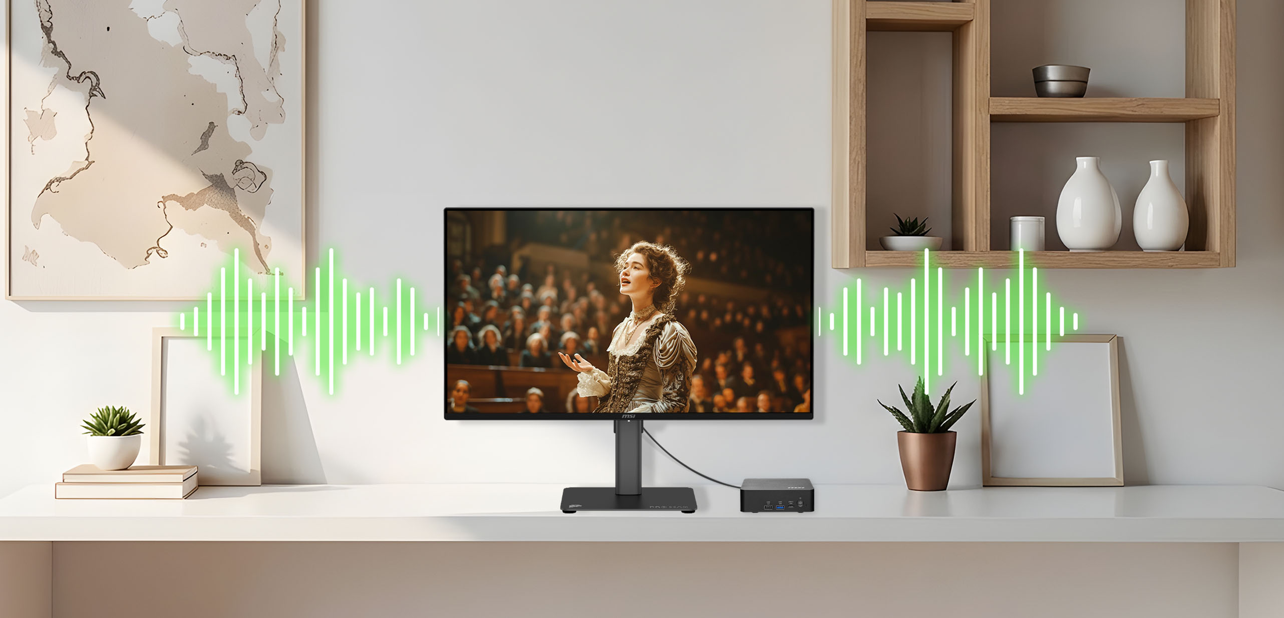 Msi Pro Max 271UPX12G Speakers