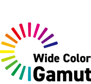 Wide color gamut icon