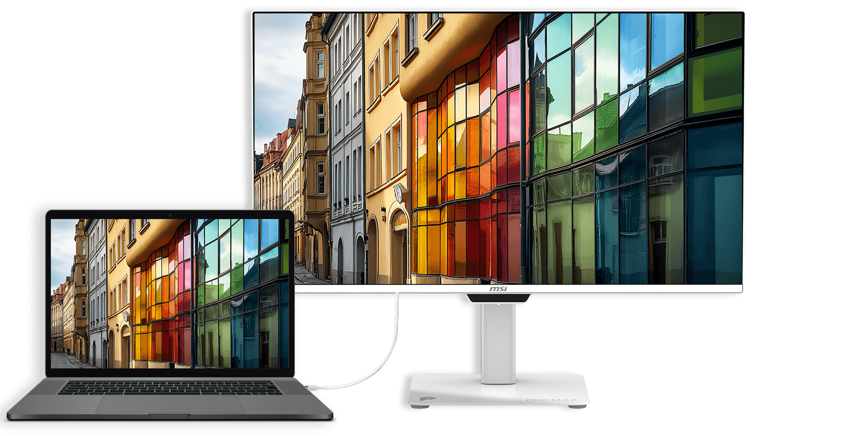 MSI monitor base display