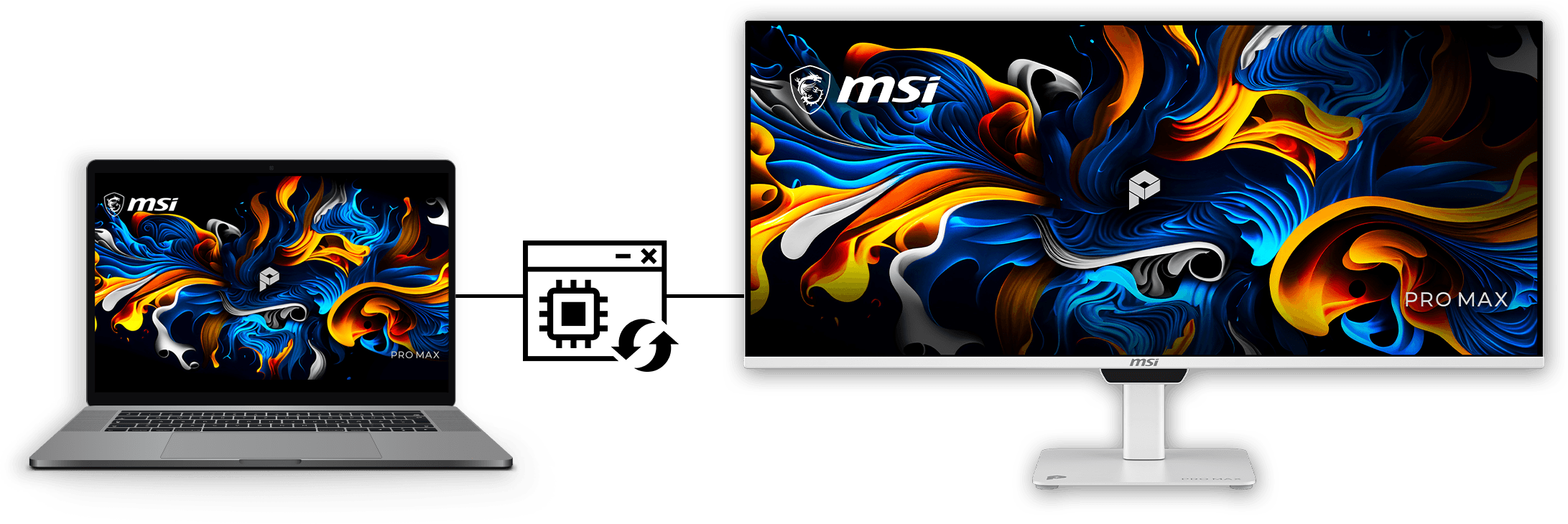 MSI PRO MAX 341QPXW14G Firmware update