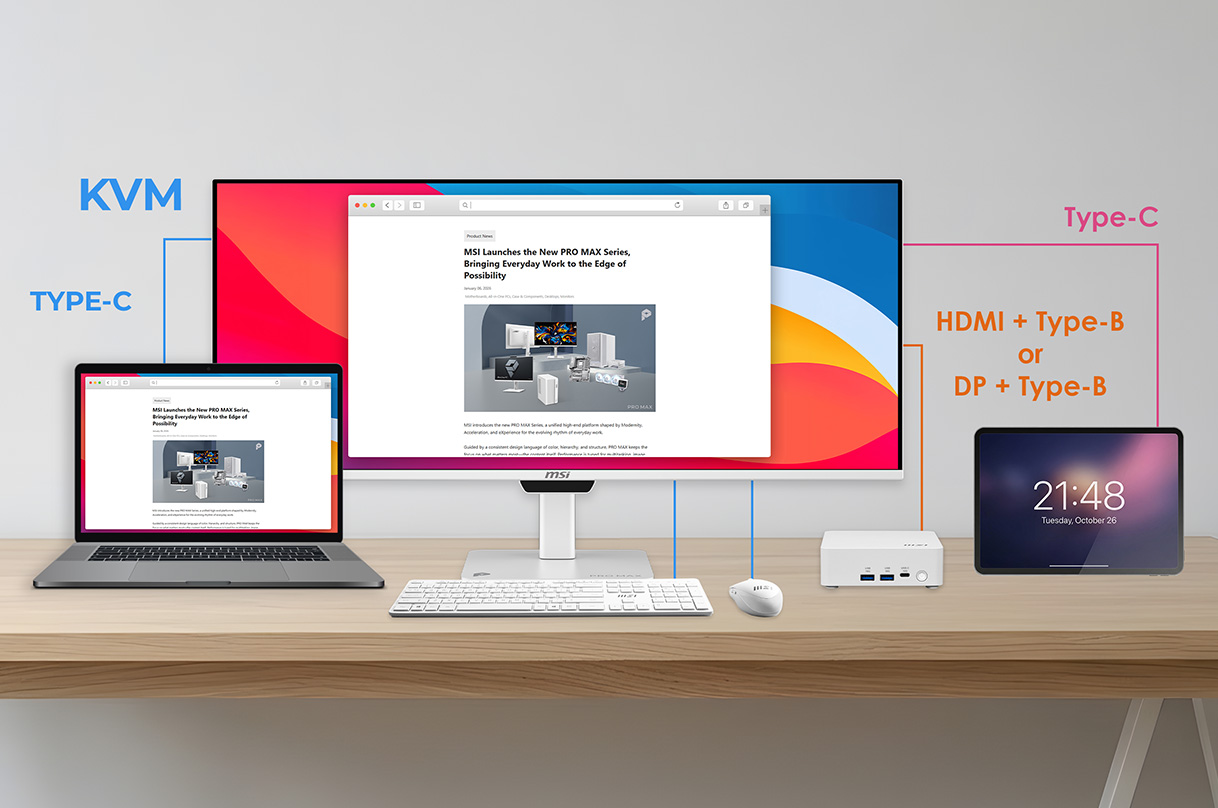 KVM 2.0 per 3 dispositivi