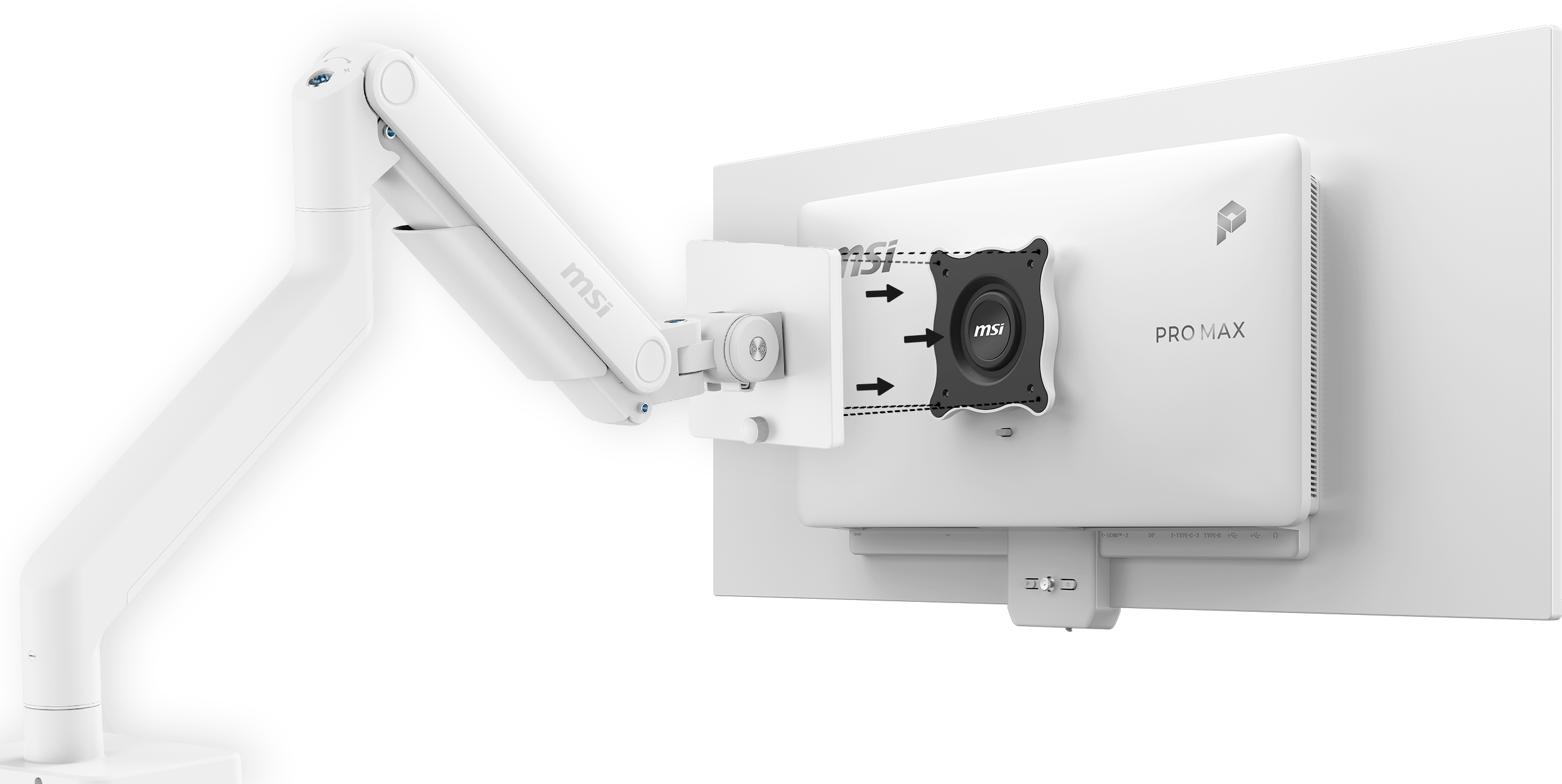 VESA Mount for Small-Space Efficiency