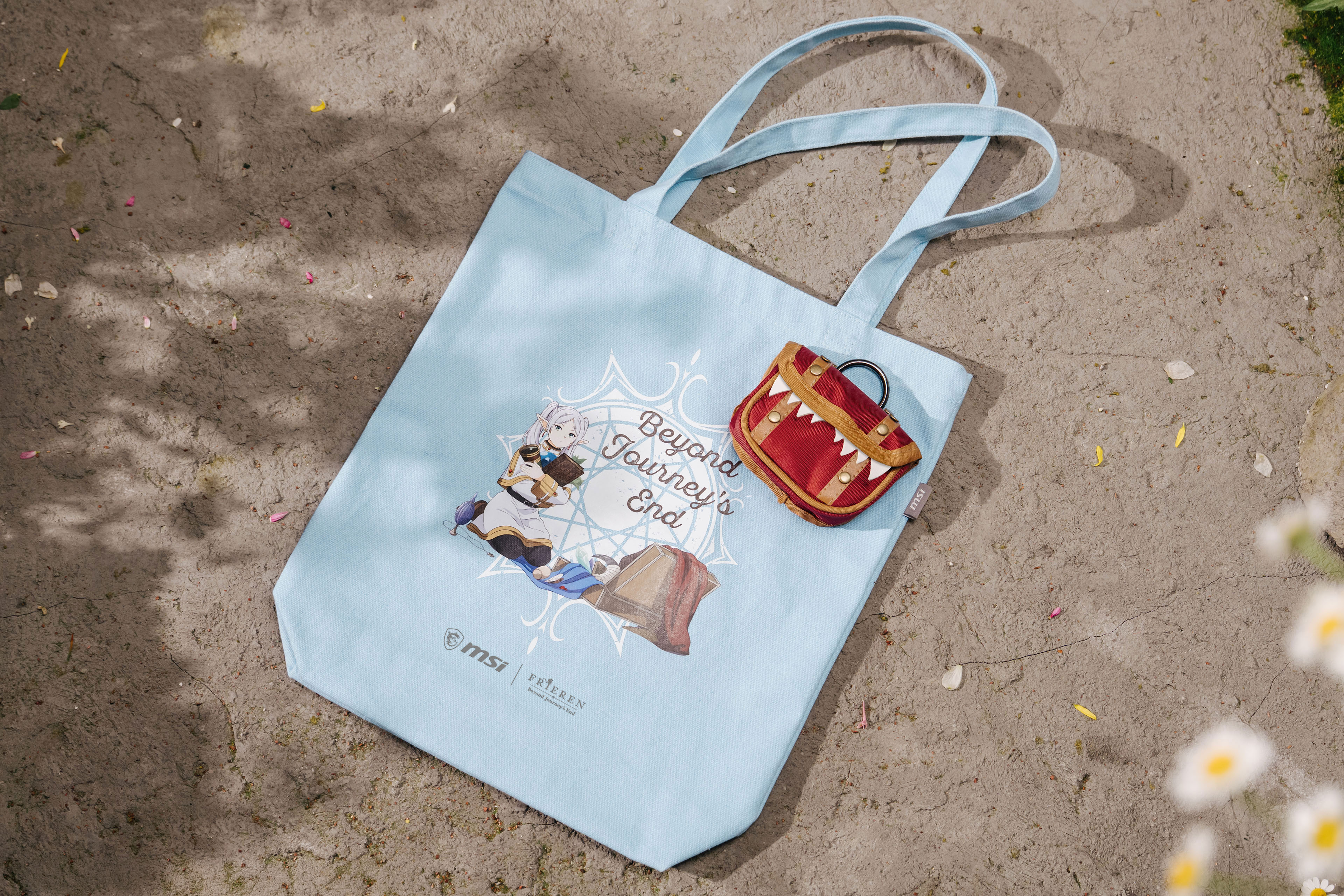 Canvas Bag with Pouch-FRIEREN EDITION