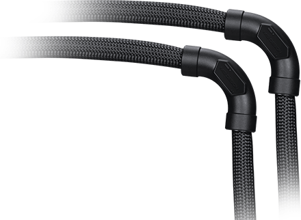 MEG CORELIQUID E15 360 90-Degree Tube Clips