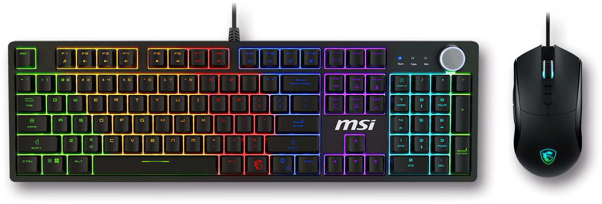 MSI gk320 combo keyboard and mouse RGB