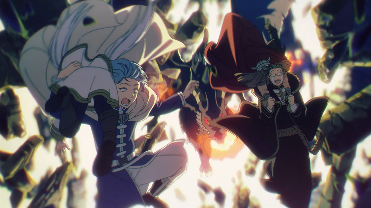 msi with Frieren Edition Comic story